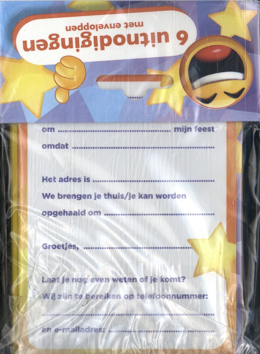 Uitnodiging Interstat Zonnebril | 6 stuks